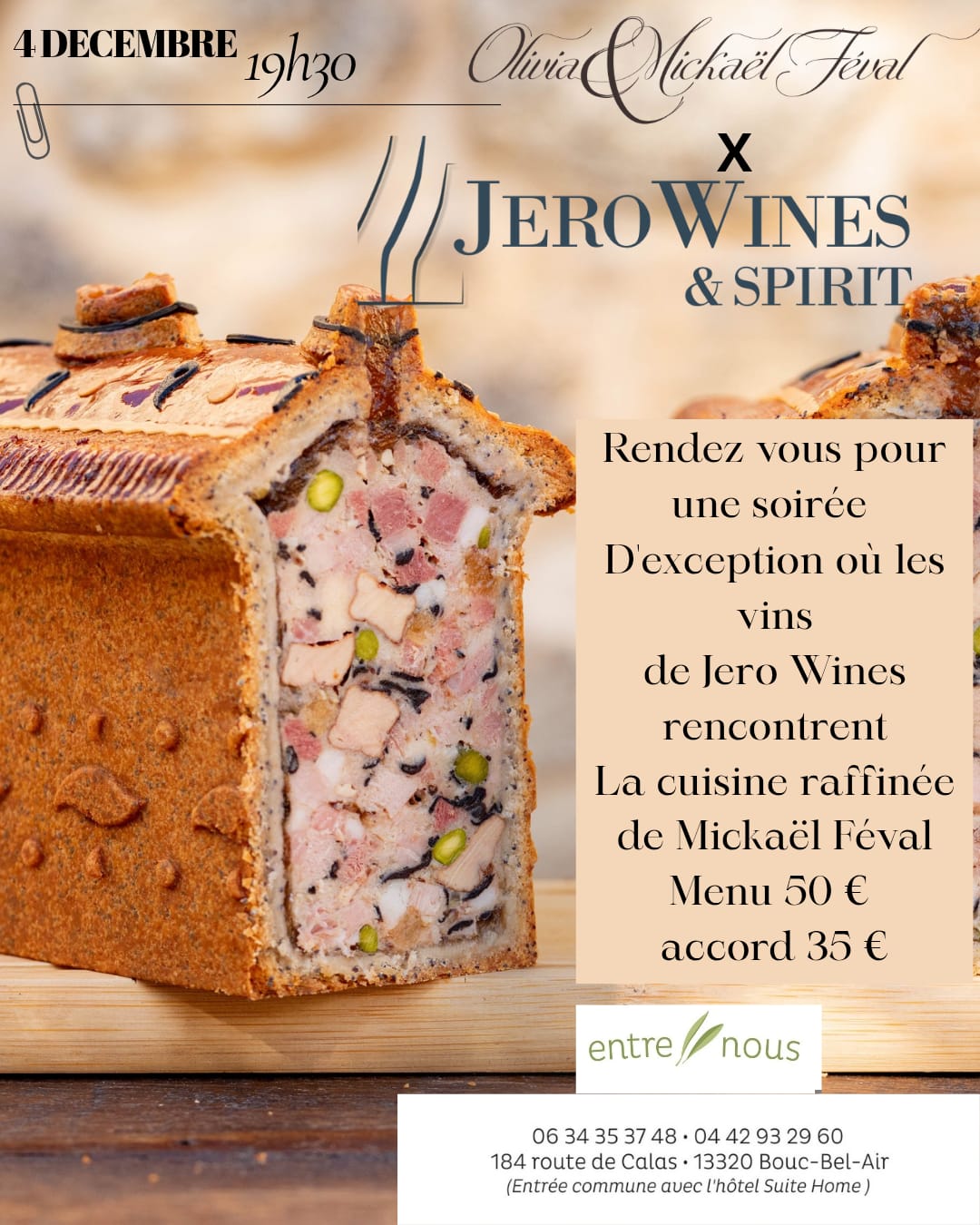 the wine, cheese & pâté en croûte club 4 décembre 2025