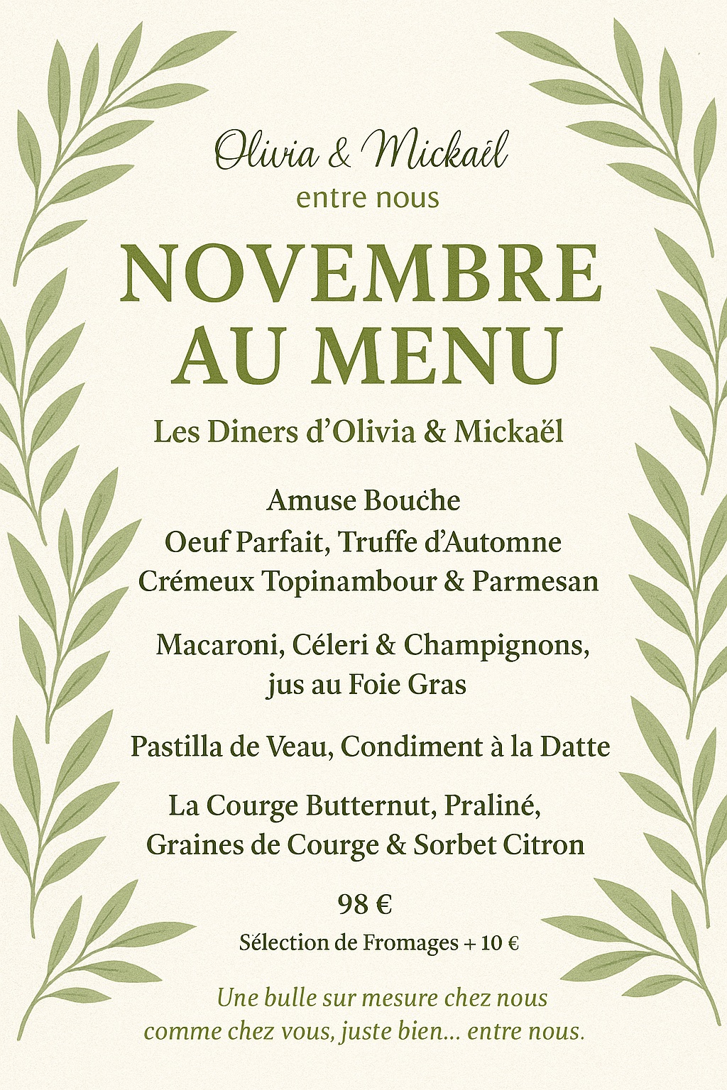 menu novembre 2025