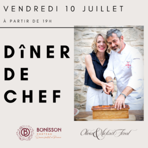 soirée au château bonisson 10 juillet 2026
