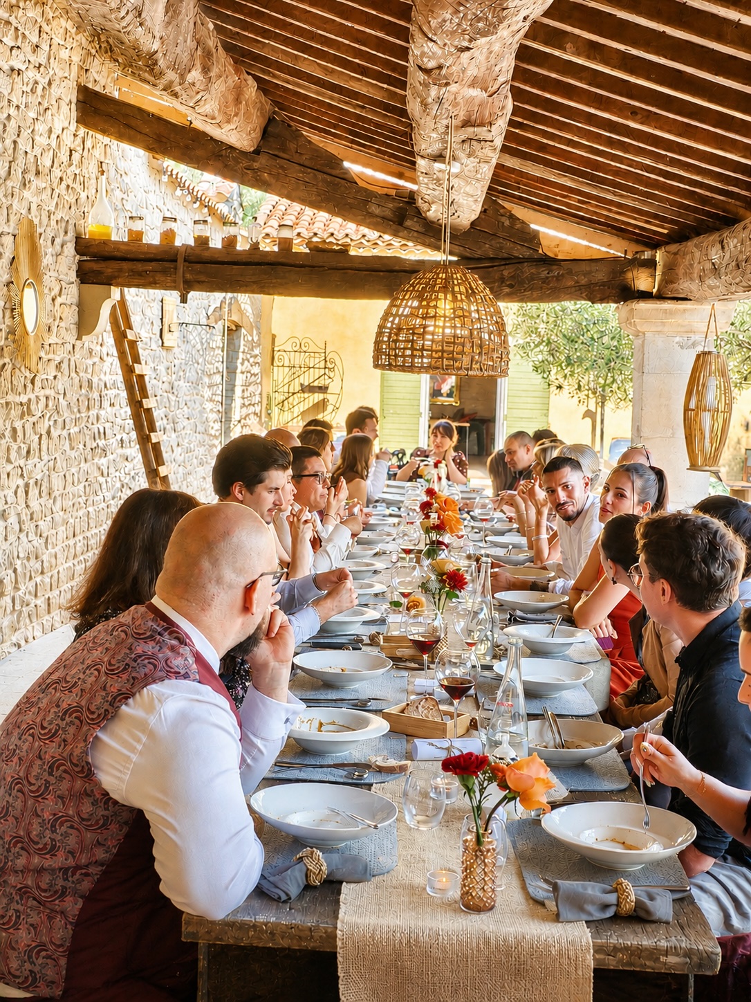 mariage automnal dans notre bastide copie