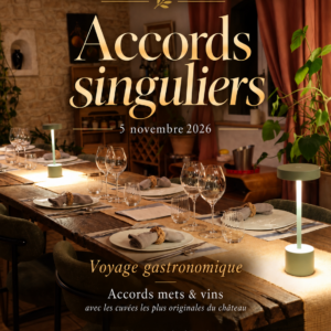 les dîners d'olivia & mickael x château grand boise 5 novembre 2026